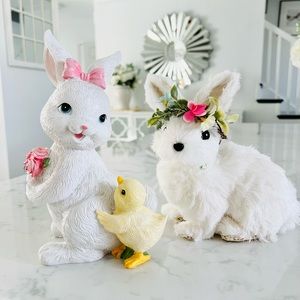 Easter bunny decor